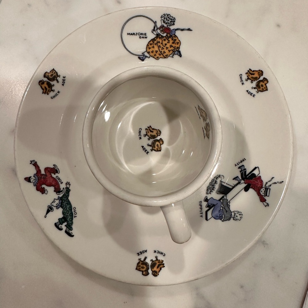 Vintage Gift for New Moms and/or Baby Shower- Vitrified Walker China Set